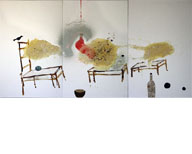 The feather forces the wind. Or? / La plume force le vent. Ou bien?