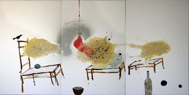 The feather forces the wind. Or? / La plume force le vent. Ou bien?